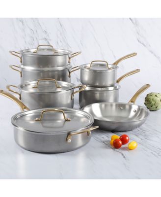 Martha Stewart Collection Martha Stewart 12-Pc. Stainless Steel ...