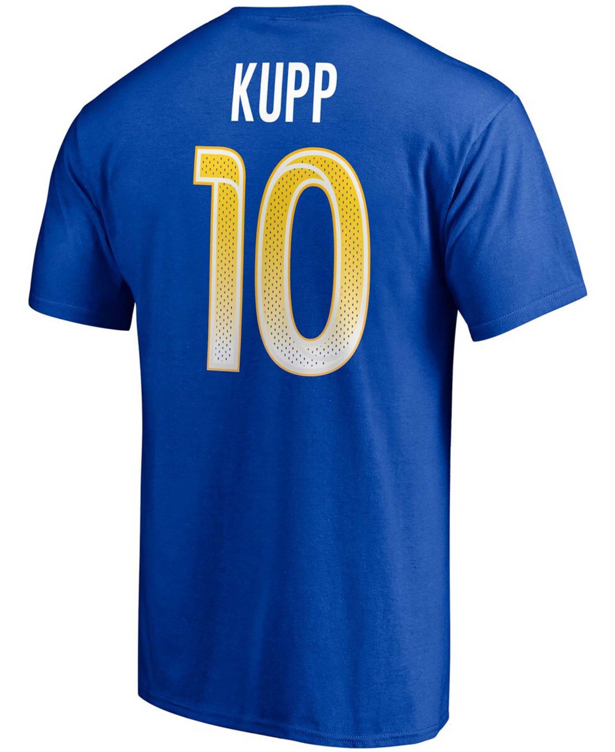 Men's Cooper KuppLos Angeles Rams Player Icon Name and Number T-shirt - Royal