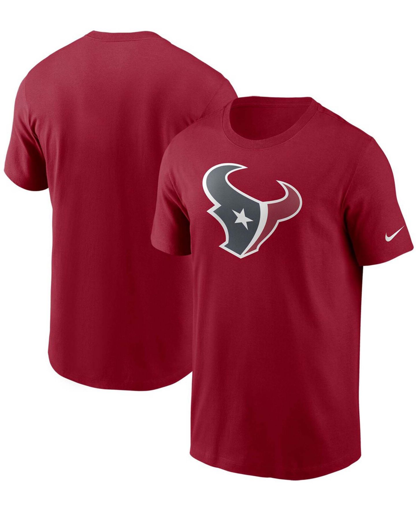 Мужская футболка Nike Red Houston Texans Primary Logo — фото 1