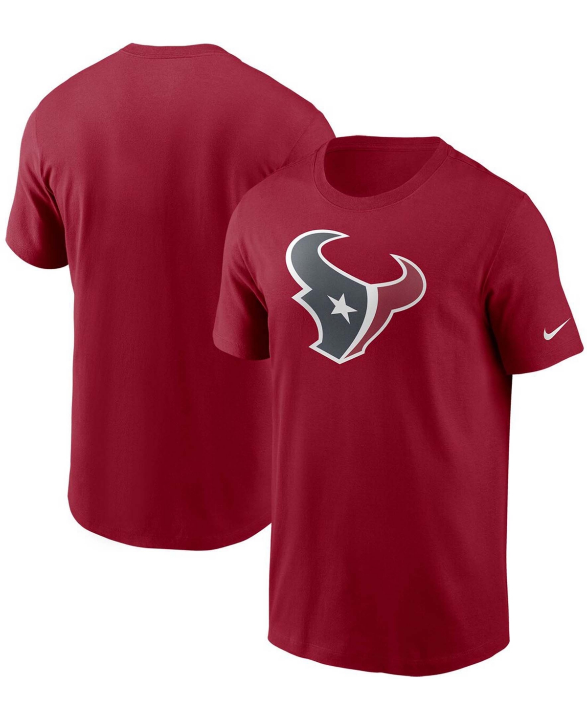 Nike Men's Red Houston Texans Primary Logo T-shirt