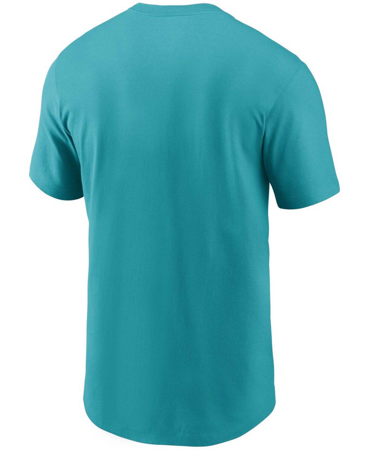 Men'sMiami Dolphins Primary Logo T-shirt - Aqua