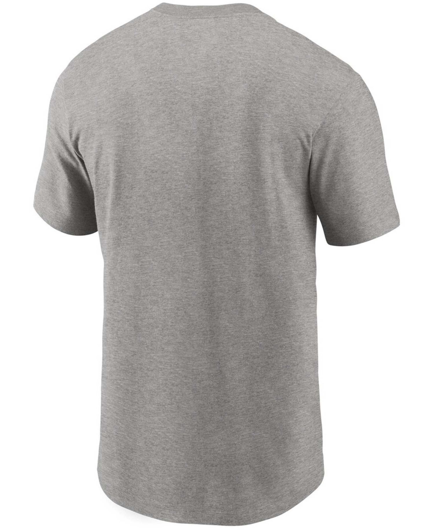 Men's Heathered Gray Cleveland Browns Primary Logo T-shirt