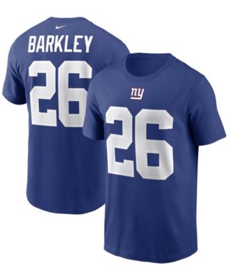 Nike Men's Saquon Barkley New York Giants Game Jersey - Macy's