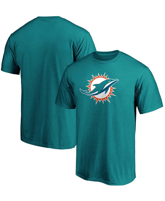 Men's Fanatics Branded Heather Charcoal/Aqua Miami Dolphins Long