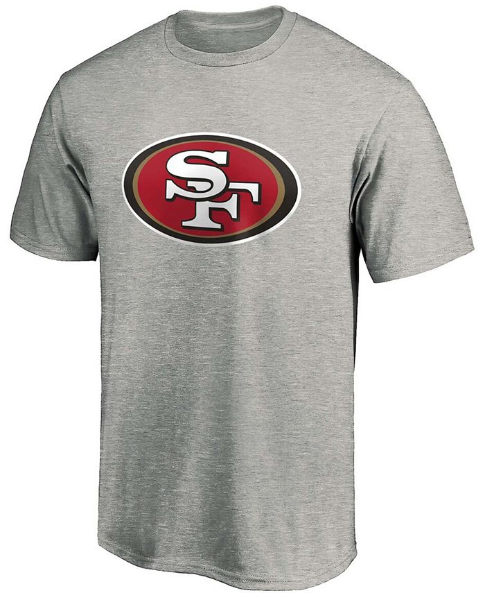 Fanatics Men's Gray San Francisco 49ers Primary Logo T-shirt - Macy's