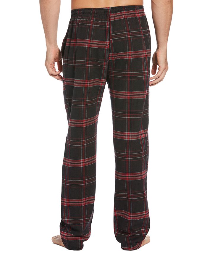 Perry Ellis Portfolio Men's Flannel Windowpane Pajama Pants & Reviews ...