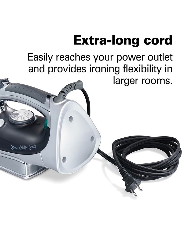 Hamilton Beach Professional Stainless Steel Soleplate Steam Iron Macy