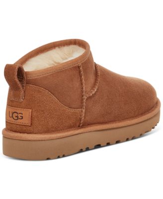 UGG® Women's Classic Ultra Mini Booties - Macy's