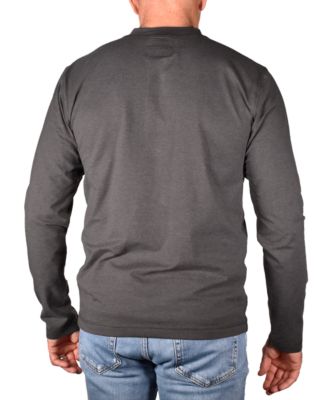 Men's Modern Fit Stretch Jersey Henley T-shirt