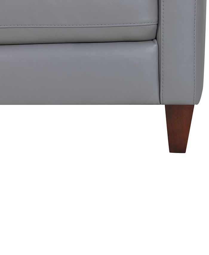 Furniture Tonie 58" Leather Loveseat, Created for Macy's & Reviews