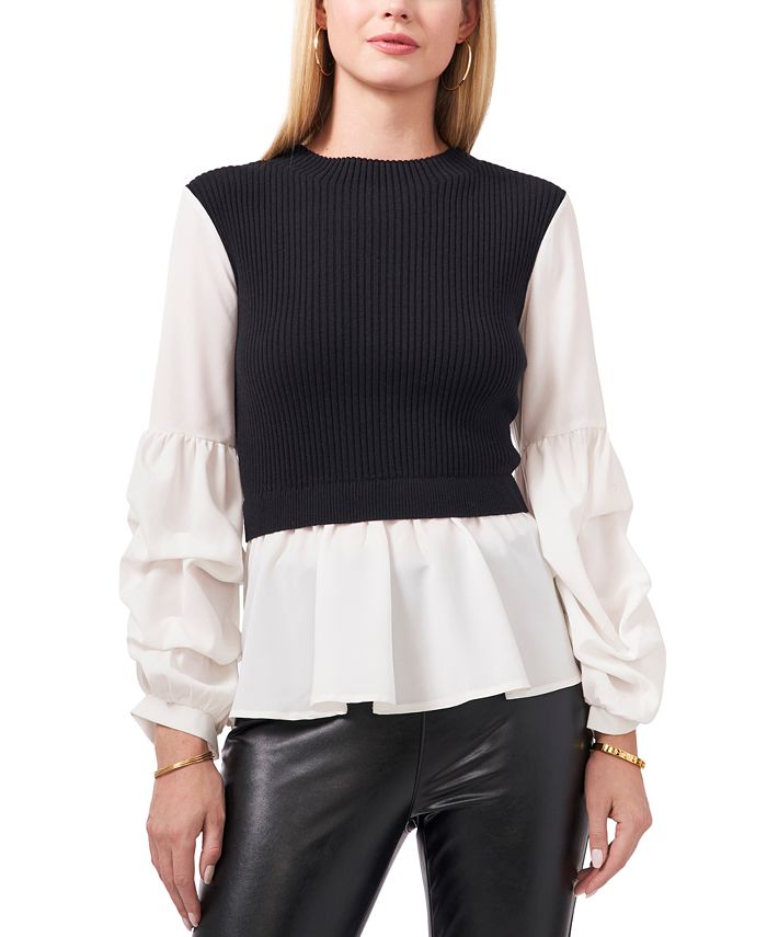 Vince camuto sale layered look top