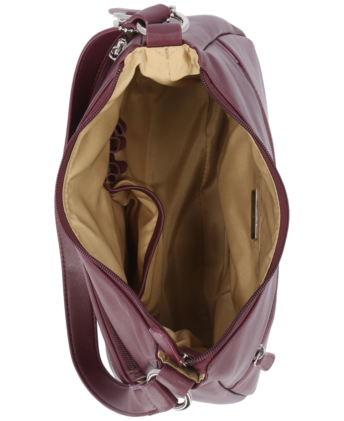 Giani Bernini Nappa Leather Hobo Bag, Created for Macy's