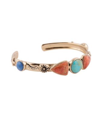 Bronco Multi Stone Cuff Bracelet