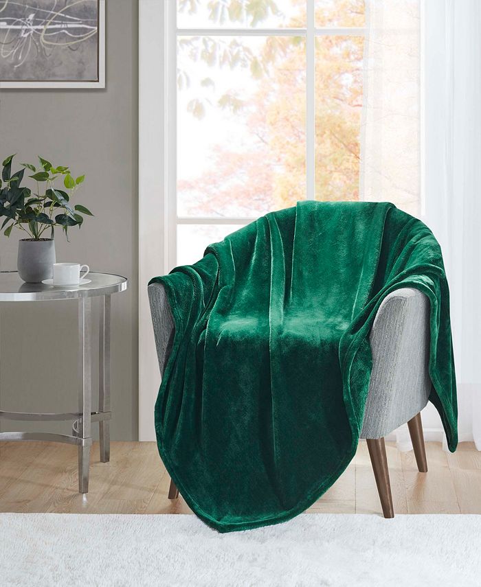 Macys charter best sale club plush throw