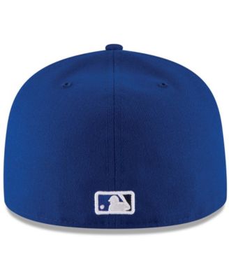 Men's White/Royal Toronto Blue Jays 2017 Authentic Collection On-Field 59FIFTY Fitted Hat