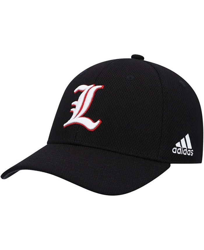 Louisville Cardinals Hat Mens One Size Gray Stretch Baseball Cap