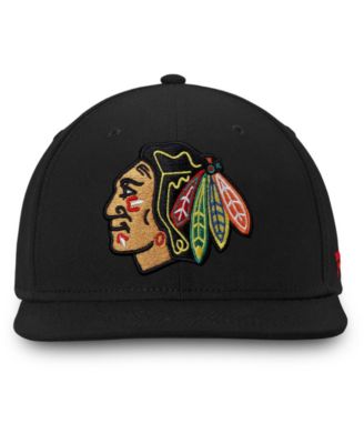 Men's Chicago Blackhawks Core Primary Logo Fitted Cap