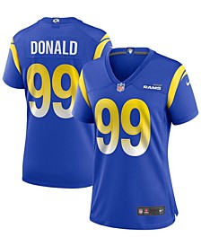 Women's Aaron Donald Royal Los Angeles Rams Game Jersey
