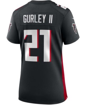 Nike Atlanta Falcons No21 Todd Gurley II Silver Youth Stitched NFL Limited Inverted Legend 100th Season Jersey