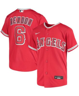 Big Boys and Girls Los Angeles Angels Alternate Replica Player Jersey - Anthony Rendon