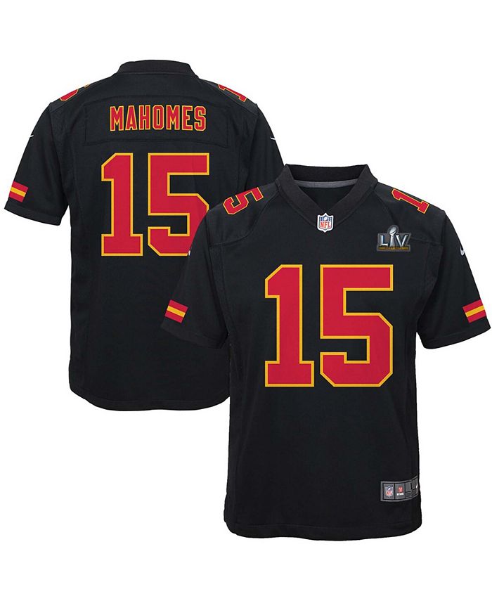 Youth Nike Patrick Mahomes Red Kansas City Chiefs Super Bowl LV Bound Game  Jersey