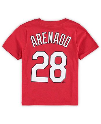 Nike - Toddler St. Louis Cardinals Name & Number T-Shirt - Nolan Arenado