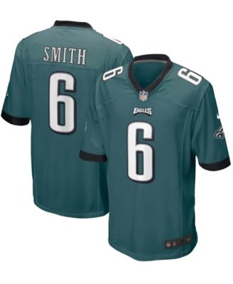 Men's DeVonta Smith Midnight Green Philadelphia Eagles NFL Draft First Round Pick Game Jersey
