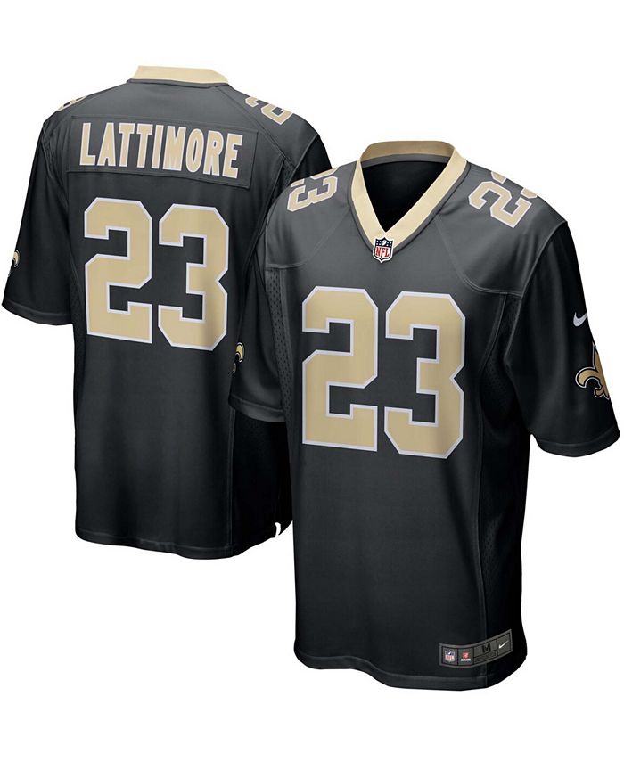 Men's Nike Marshon Lattimore Black New Orleans Saints Vapor