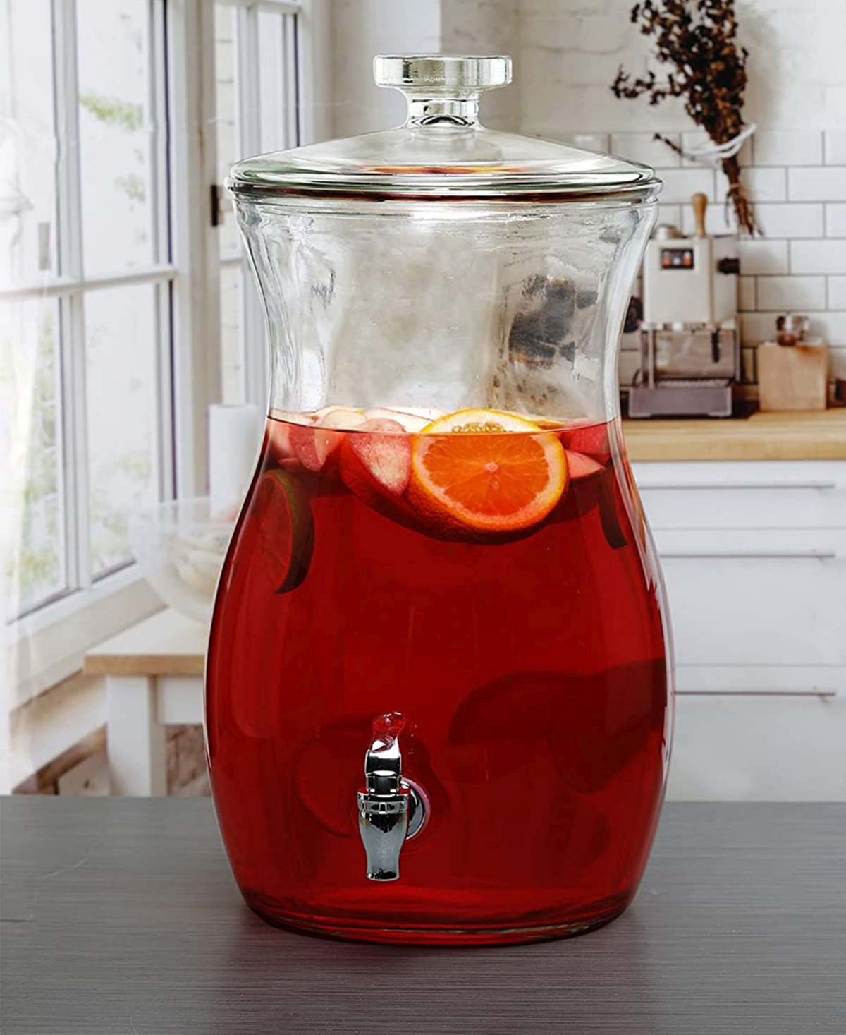 Style Setter Magnolia Grove Gallon Beverage Dispenser
