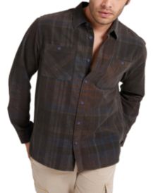 Men's Lincoln Plaid Corduroy Shirt