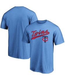 Atlanta Braves Soft as a Grape Cooperstown Collection T-Shirt - Light Blue