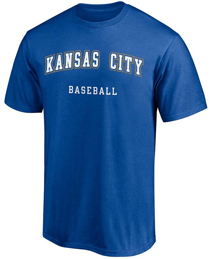 Fanatics Men's Big and Tall Royal Kansas City Royals City Arch Tshirt