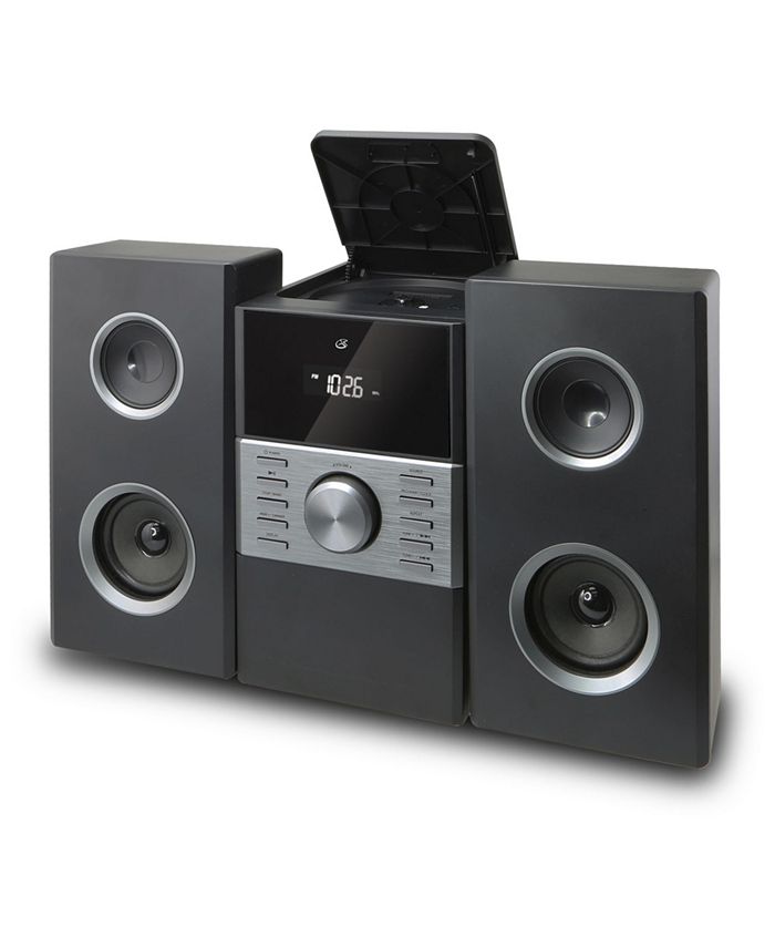 GPX Home Music System with Radio, CD, and Smartphone Capabilities Macy