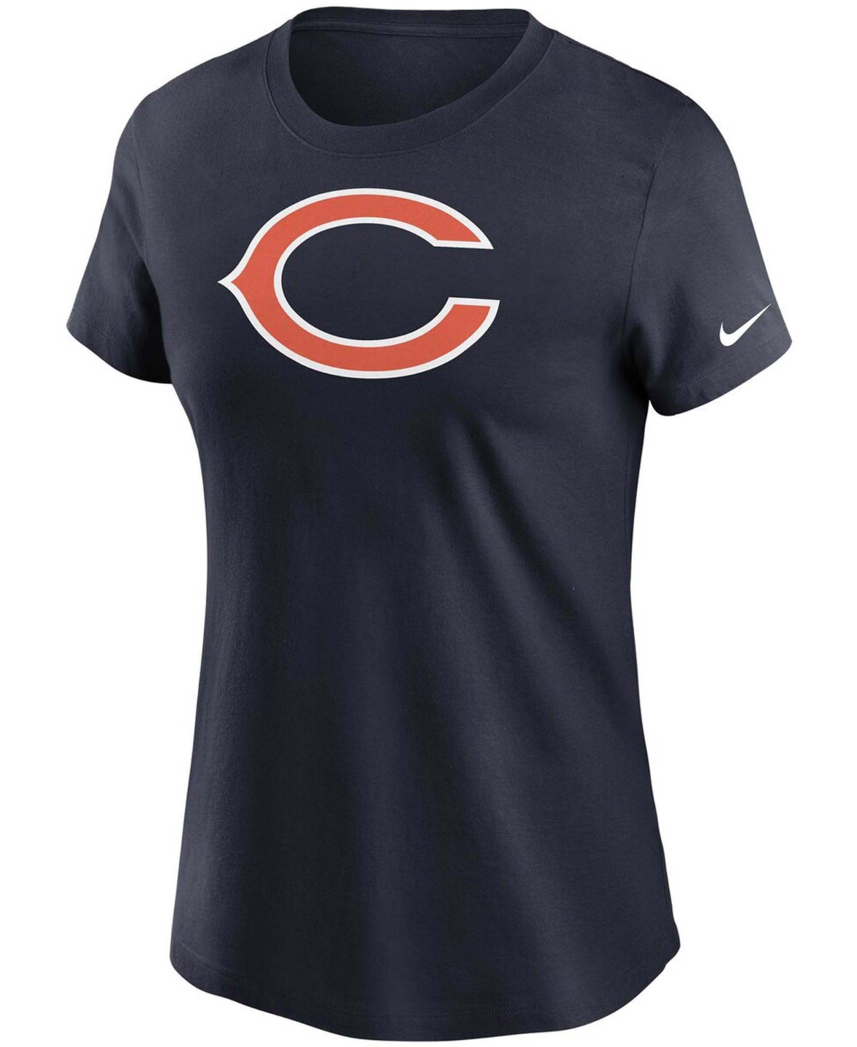 Women'sChicago Bears Logo Essential T-shirt - Navy