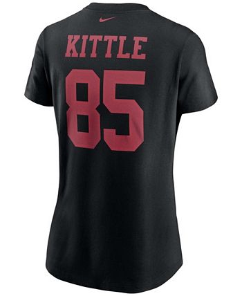 Nike Women's George Kittle Black San Francisco 49Ers Name Number T