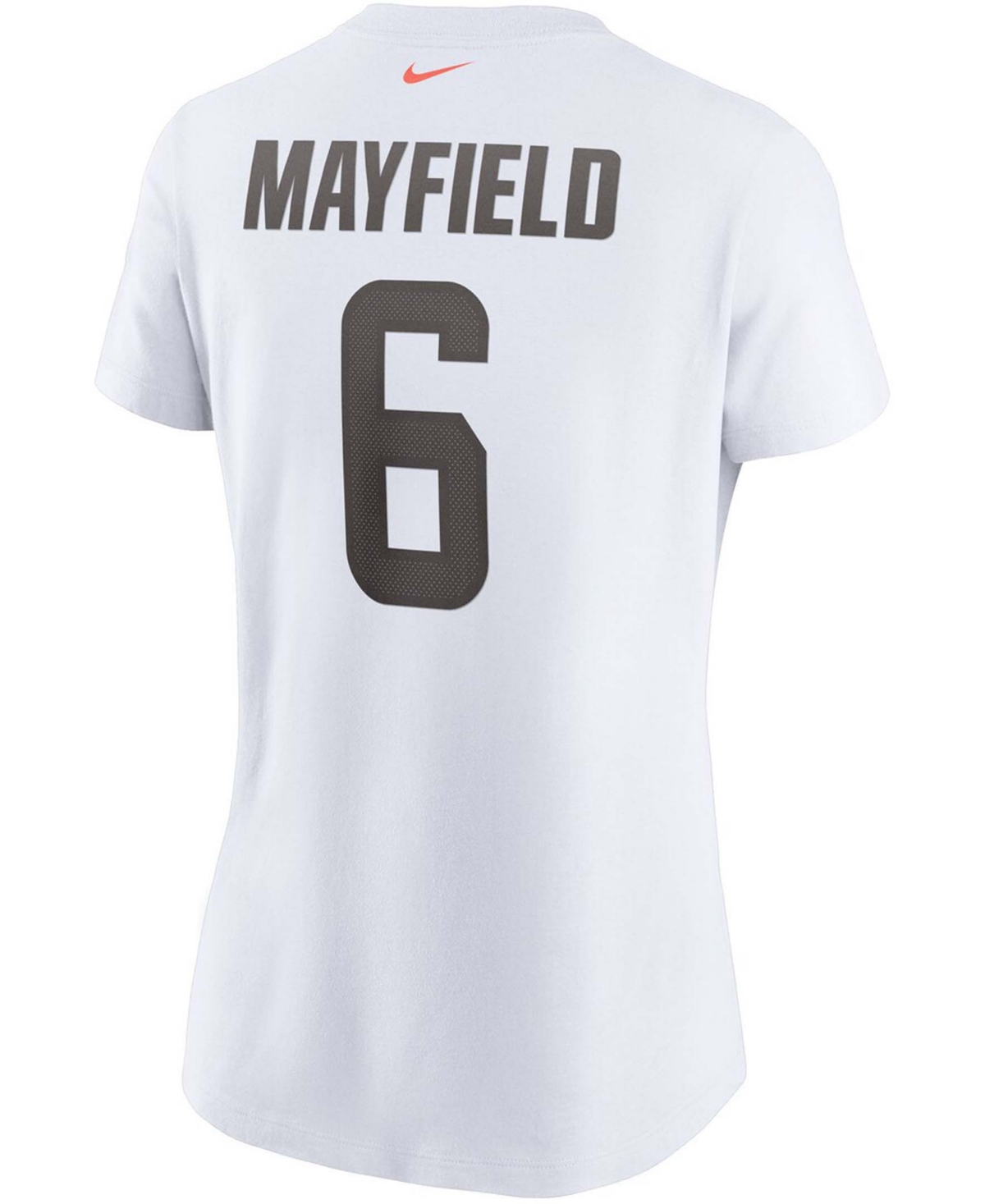 Women's Baker MayfieldCleveland Browns Name Number T-shirt - White