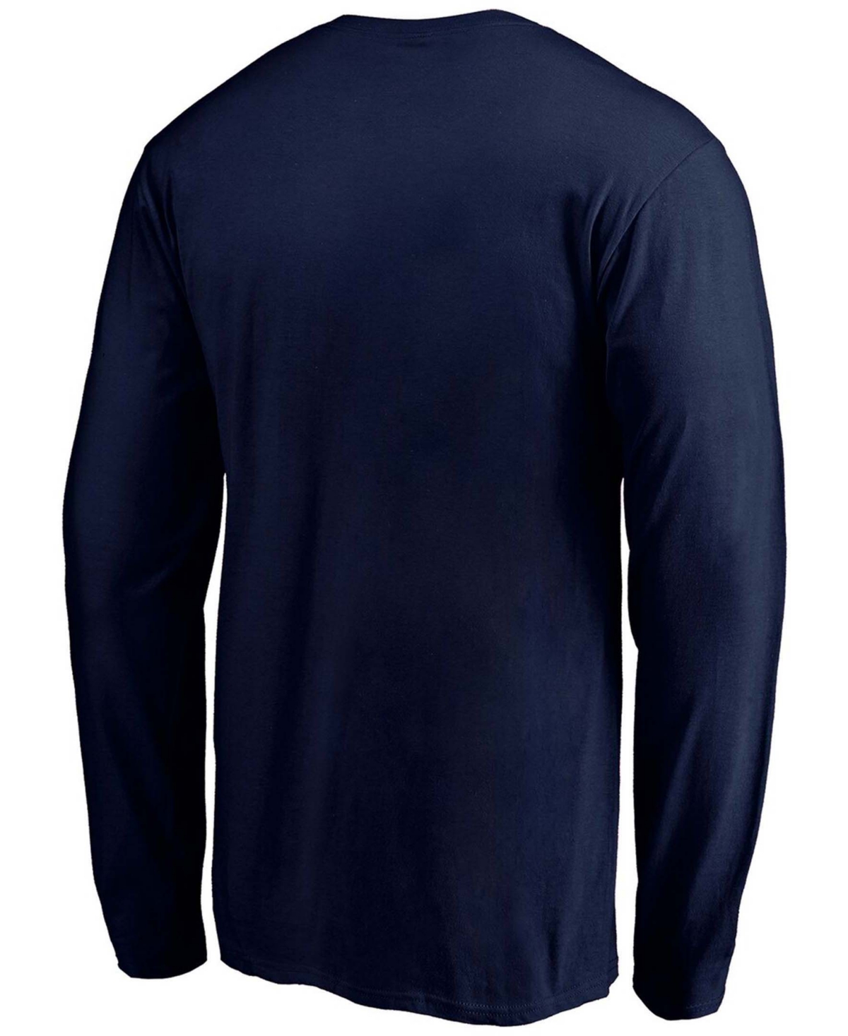 Men's Deep SeaSeattle Kraken Big and Tall Victory Arch Long Sleeve T-shirt - Blue