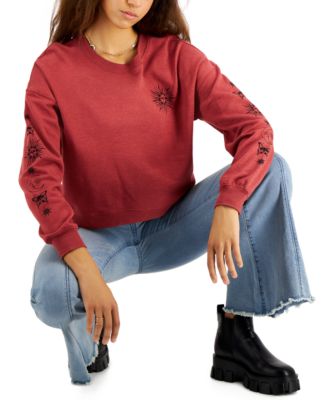 cropped sweatshirts for juniors