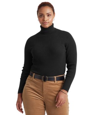 roll neck jumper with buttons