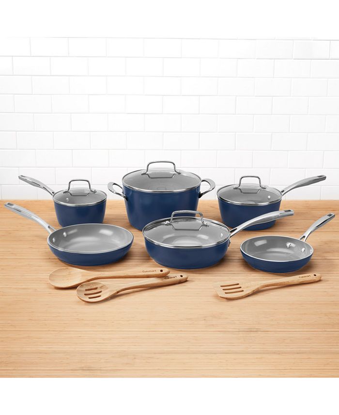 Cuisinart 13Pc. GreenChef Nonstick Cookware Set Macy's