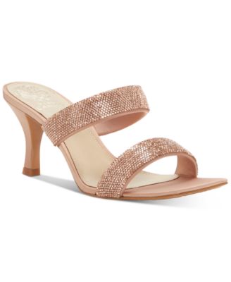 rose gold dress sandals