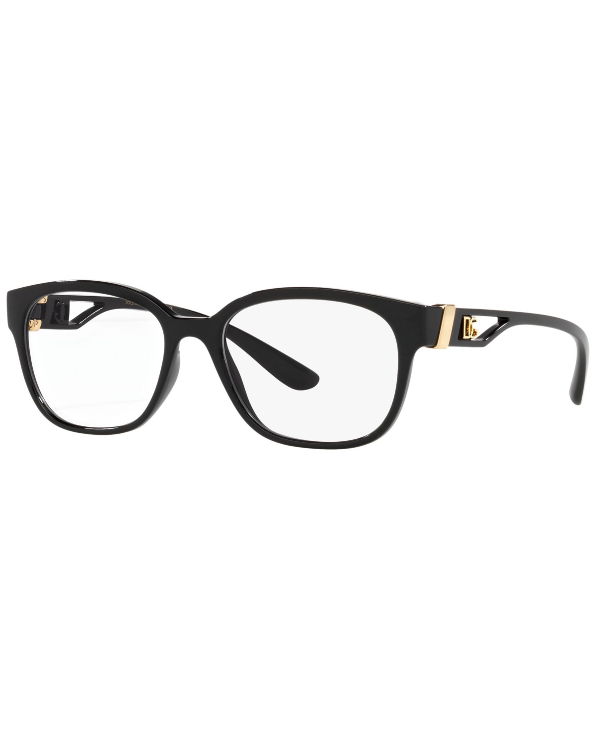 Dolce & Gabbana Dg5066 Women's Square Eyeglasses In Black