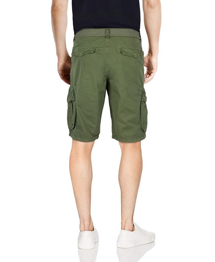 X-Ray Men's Belted Double Pocket Cargo Shorts - Macy's