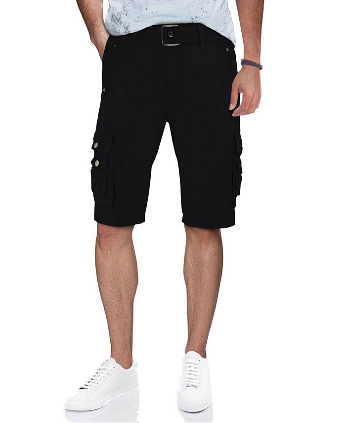 X-Ray Men's Belted Snap Detail Cargo Shorts - Macy's