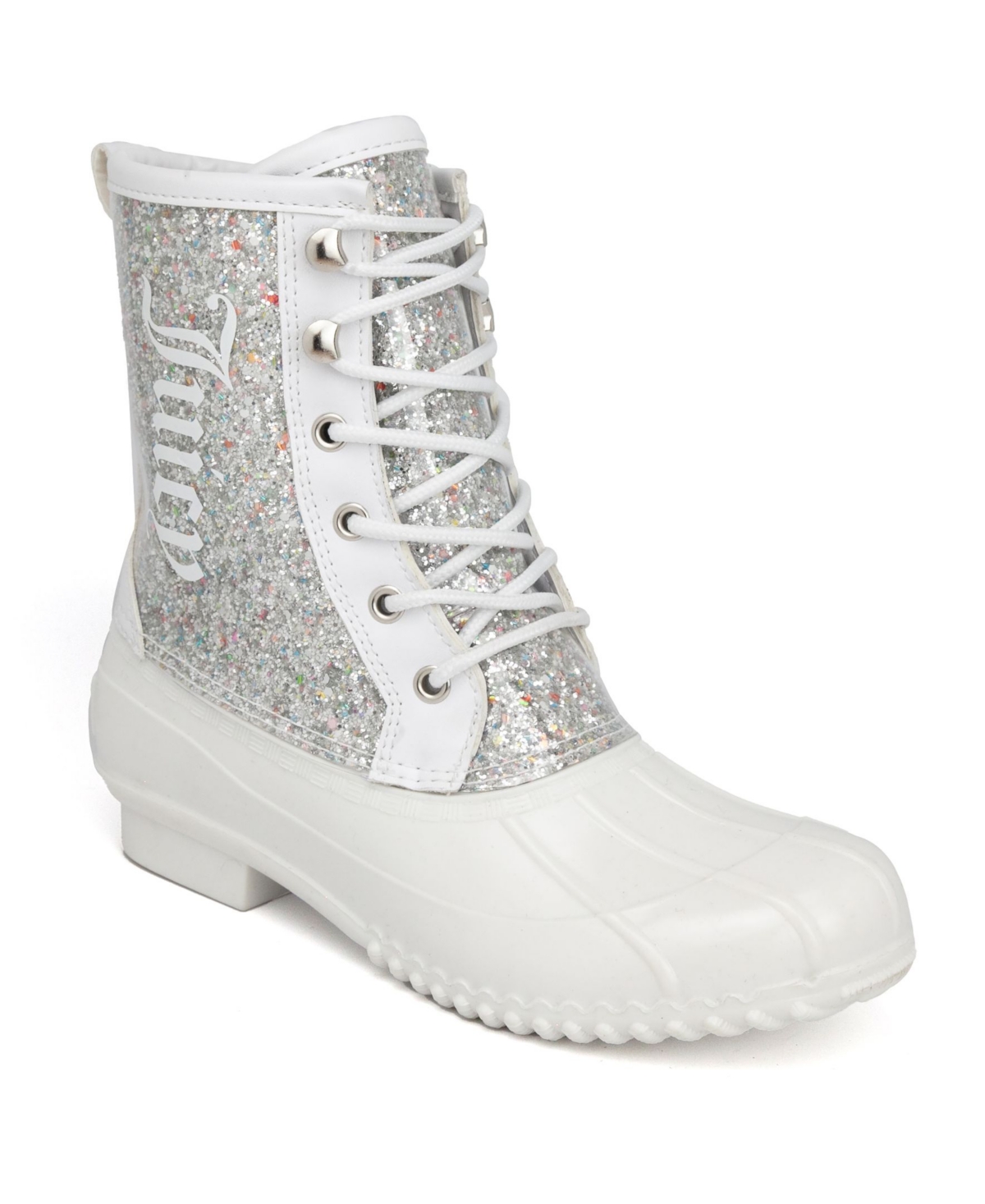Women's Talos Glitter Rain Boots - White