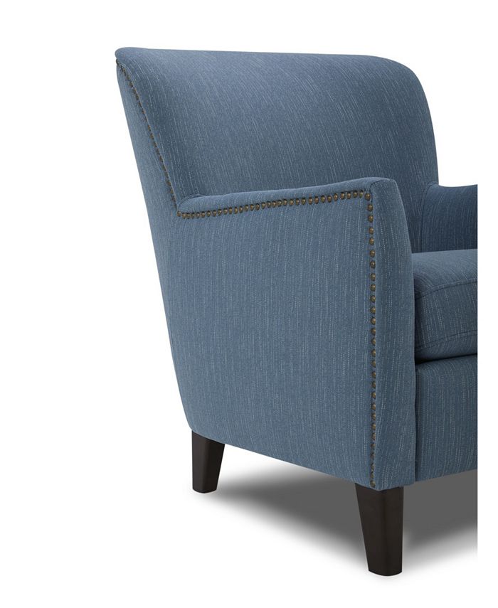Kuka Home Kuka Fabric Accent Chair, Created for Macy's & Reviews