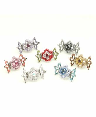 Women's Crystal Rose Hair Jaw