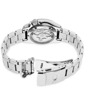 Men's Automatic 5 Sports Stainless Steel Bracelet Watch 43mm