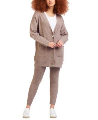 long draped cardigan