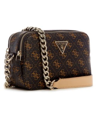 Noelle Small Double Compartment Chain Camera Crossbody